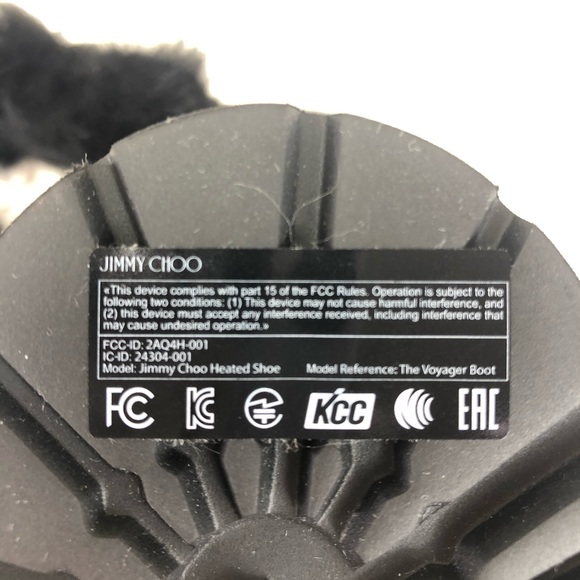Jimmy Choo Voyager Snow Heated Boot Black 37.5 - Picture 9 of 13
